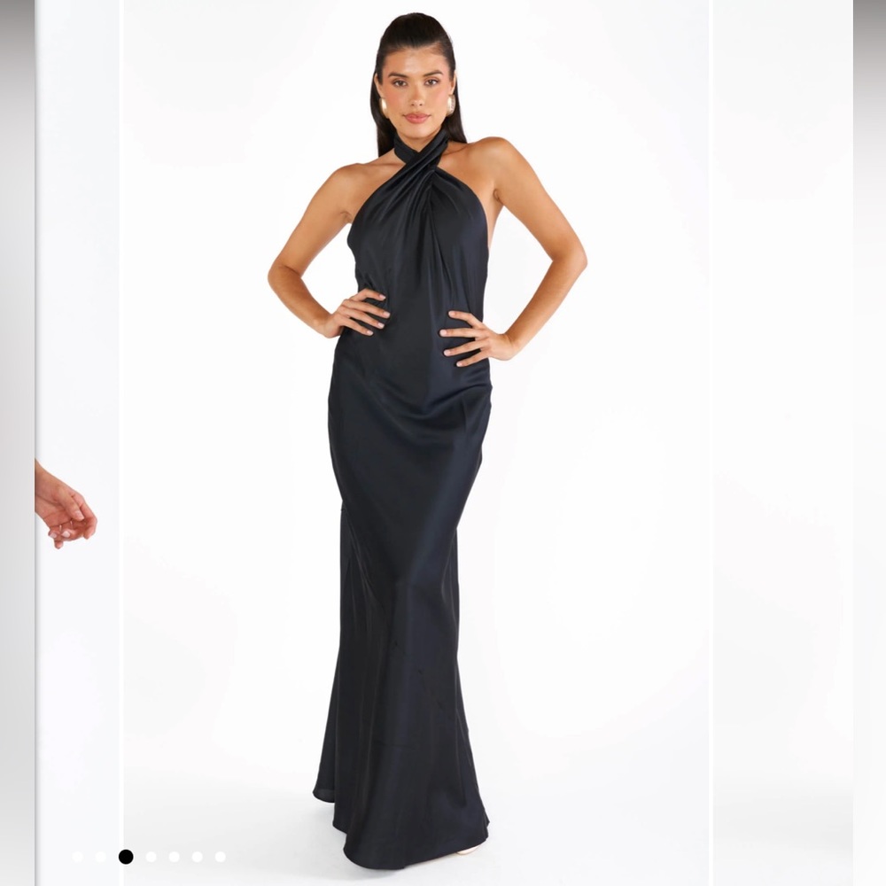 Show me your mumu Jasmine Maxi dress in black size XS worn once